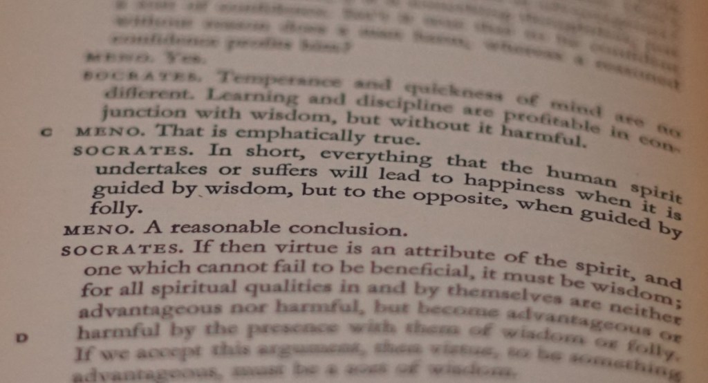 The Meno: How to See What Isn’t Said